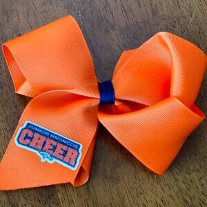 Junior Denver Broncos Cheerleading Bow